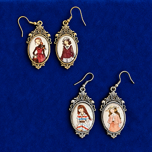 Ellowyne/Tonner Illustration Crown Earrings